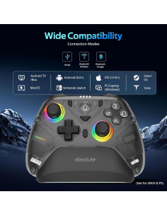 Controlador Inalámbrico ABXYLUTE C8 con RGB y Macro 2