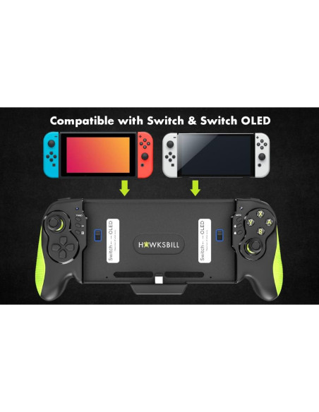 Controlador Pro Hawksbill para Nintendo Switch con Turbo