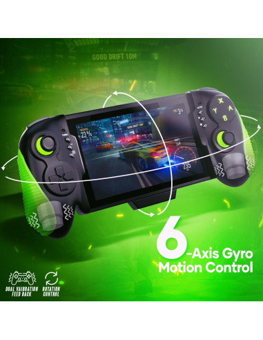 Controlador Pro Hawksbill para Nintendo Switch con Turbo