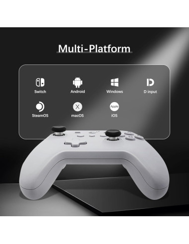 Controlador GuliKit KK3 para PC y Consolas, Joysticks TMR