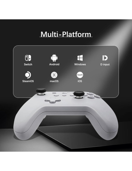 Controlador GuliKit KK3 para PC y Consolas, Joysticks TMR