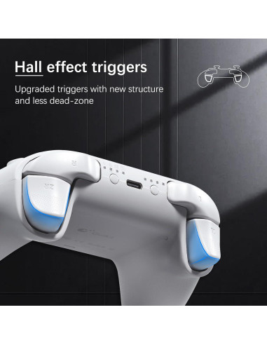 Controlador GuliKit KK3 para PC y Consolas, Joysticks TMR