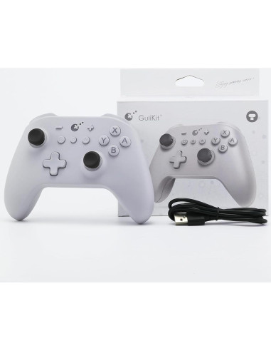 Controlador GuliKit KK3 para PC y Consolas, Joysticks TMR