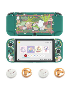 Funda Protectora GeekShare para Switch OLED + Tapas Joystick