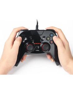 Controlador USB UKELALA Gamepad para PC y Android Negro 2
