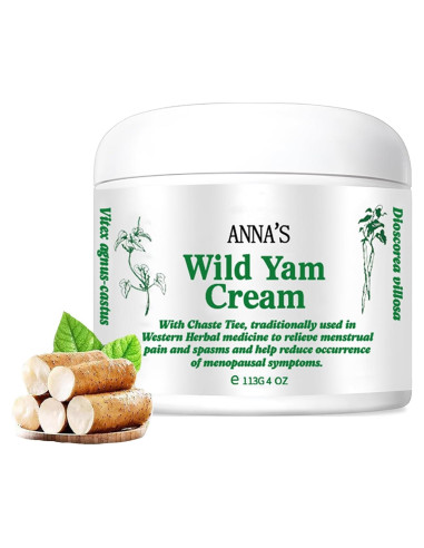 Crema Orgánica de Ñame Silvestre ANNA 150g - Alivio Menopausia