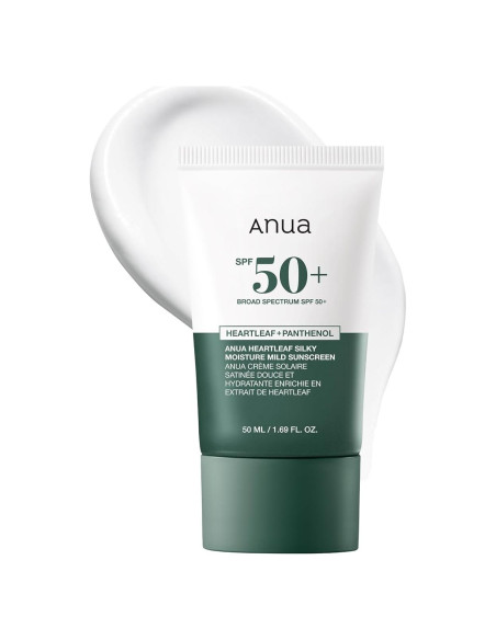 Protector Solar Anua Heartleaf SPF 50+ 50ml Hidratante