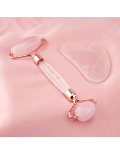 Rodillo Facial Kate Eve Cuarzo Rosa 100% Natural Antienvejecimiento 2