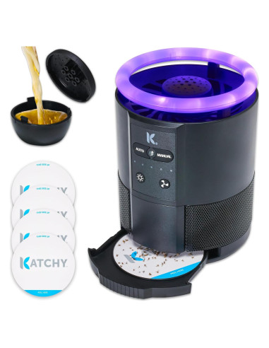 Trampa de Insectos Katchy Duo con Aroma - Interior - Negro