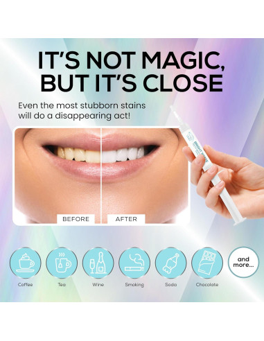 Kit de gel blanqueador dental Venus Visage 8 paquetes 35%