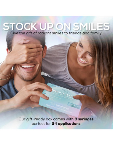 Kit de gel blanqueador dental Venus Visage 8 paquetes 35%