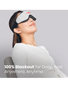 Máscara de Sueño Manta Slim - Bloqueo de Luz Ajustable 2