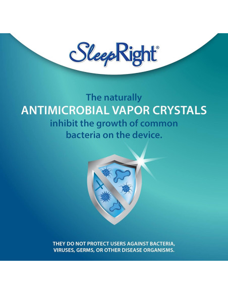 Inhalador de Vapor Nasal SleepRight - Alivio Congestión 2 Piezas