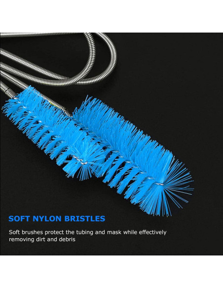 Cepillo de limpieza CPAP SUNMU 213 cm + 17 cm acero inoxidable