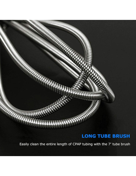 Cepillo de limpieza CPAP SUNMU 213 cm + 17 cm acero inoxidable
