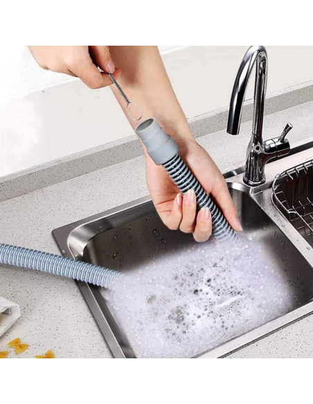 Cepillo de limpieza CPAP SUNMU 213 cm + 17 cm acero inoxidable