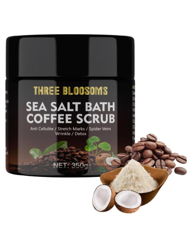Exfoliante Corporal de Café Tres Flores 350g Anticelulitis
