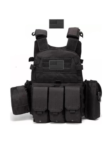 Chaleco Táctico AZB Ajustable Transpirable para Hombres