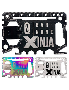 Multiherramienta de Tarjeta Xinja 50 en 1 Acero Inoxidable