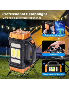 Linterna LED Multifuncional Sallbris LP-236263 7 Modos 2