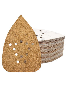 50 Almohadillas de Lija 40 Granos Black and Decker 95x135mm