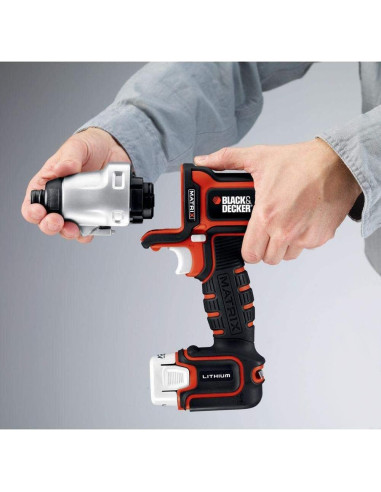 Destornillador de Impacto BLACK+DECKER BDCMTI 12V 3500RPM
