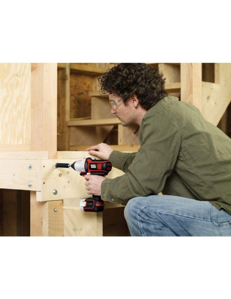 Destornillador de Impacto BLACK+DECKER BDCMTI 12V 3500RPM