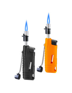 Encendedores de Antorcha Laffizz 2 Piezas Recargables Butano