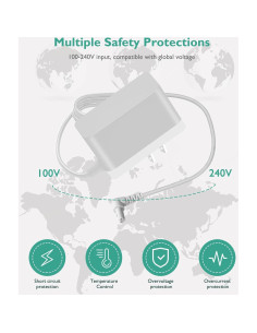 Cargador Lnauy para Aspiradora Black & Decker 14V 1.98m 2