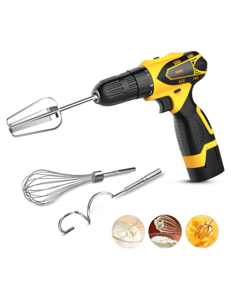 Juego de Accesorios Mezclador Mano Homicozy 3 Piezas Apto Lavavajillas