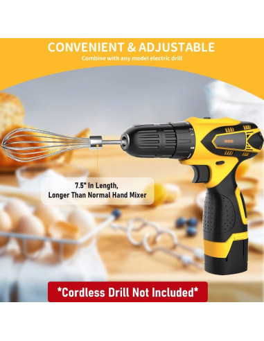 Juego de Accesorios Mezclador Mano Homicozy 3 Piezas Apto Lavavajillas