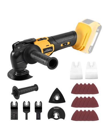 Multiherramienta Oscilante Labfintom 20V Inalámbrica 23 PCS