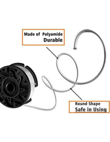 Bobina de Reemplazo AF100 Lucky Seven 30 pies 1.7 mm