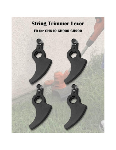 Conjunto de Palanca de Reemplazo NTSUMI para Black and Decker GH610 GH900 - 4 Piezas