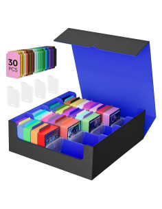 Caja de Almacenamiento de Cartas QCZBH Cuero PU 3000 cartas