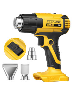 Pistola de Calor Inalámbrica SEEKONE SCE550 20V 2 Modos