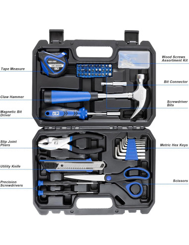 Kit de Herramientas Prostormer 93 Piezas para Bricolaje