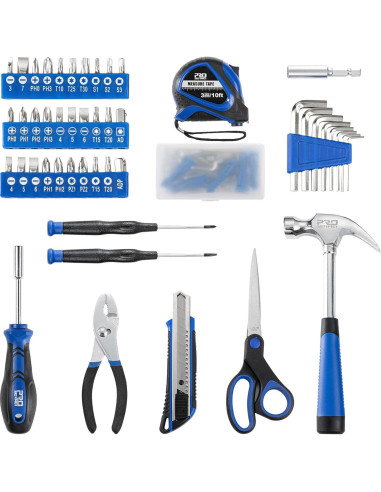 Kit de Herramientas Prostormer 93 Piezas para Bricolaje