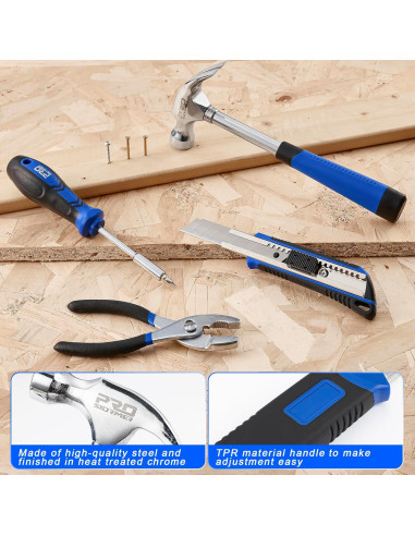 Kit de Herramientas Prostormer 93 Piezas para Bricolaje