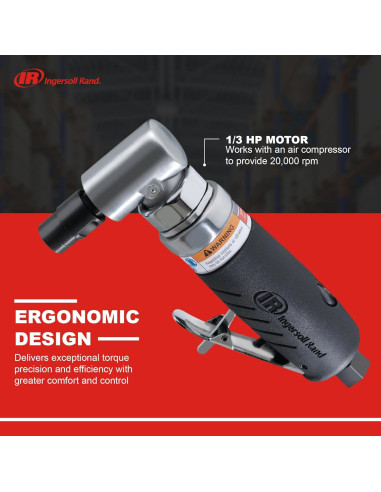 Ingersoll Rand 3101G Molino de Aire 1/4" 20,000 RPM Ligero