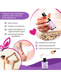 Aceite Yoni Femissy Natural 22.5 ml - Hidratante Vaginal 2