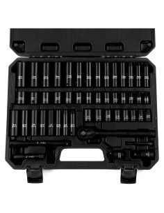 Juego de Llaves de 50 Piezas Reniteco 3/8" Métrico y SAE