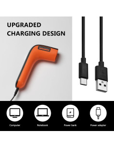 Pistola Termómetro Infrarrojo Inkbird 550C Recargable 2