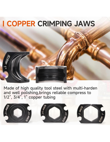 Herramienta de Crimpado iCrimp IWISS-1632AF 3.8 kg 53 cm