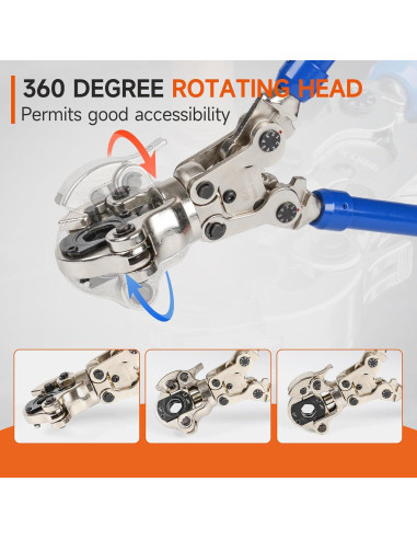 Herramienta de Crimpado iCrimp IWISS-1632AF 3.8 kg 53 cm