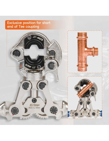 Herramienta de Crimpado iCrimp IWISS-1632AF 3.8 kg 53 cm