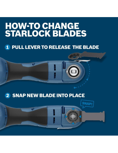 Cuchilla de Corte Bosch OSM200F 5,08 cm Bi-Metal StarlockMax