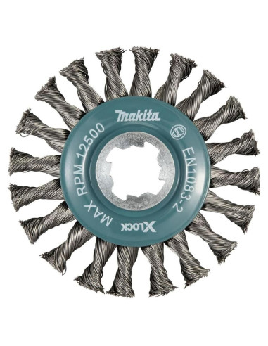 Rueda de Alambre Makita D-72643 X-Lock 11.43 cm Nudos