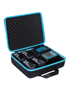 Estuche Duro para Baterías Makita 12V/18V/40V - Organizador