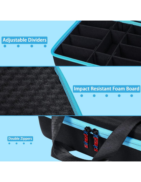 Estuche Duro para Baterías Makita 12V/18V/40V - Organizador